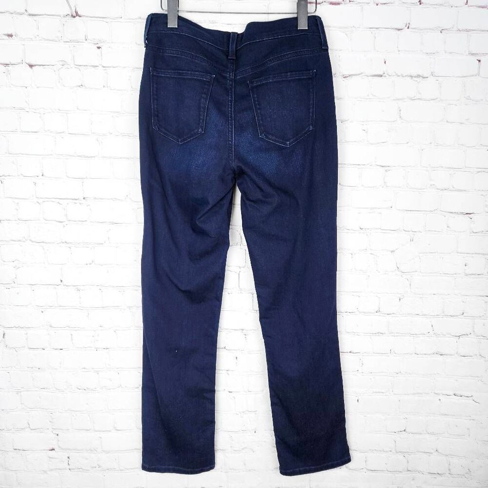 NOT YOUR DAUGHTERS JEANS Sheri Slim Deep Wash Lift Tuck Straight Leg Jean Size 6 - Picture 6 of 9